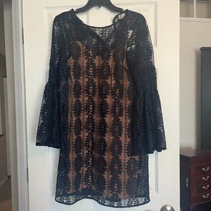 NWT Michael Kors Navy Lace Shift Dress